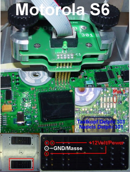 Motorola S 6 (Scania) pinout diagram 1